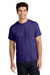 Gildan 5000 Mens Short Sleeve Crewneck T-Shirt Purple Model Front