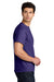 Gildan 5000 Mens Short Sleeve Crewneck T-Shirt Purple Model Side