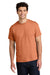 Gildan 5000 Mens Short Sleeve Crewneck T-Shirt Sunset Orange Model Front