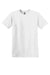 Gildan 5000 Mens Short Sleeve Crewneck T-Shirt White Flat Front