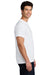 Gildan 5000 Mens Short Sleeve Crewneck T-Shirt White Model Side