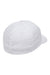 Flexfit Hats 5001 Mens Stretch Fit Hat White Flat Back