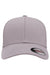 Flexfit Hats 5001 Mens Stretch Fit Hat Grey Flat Front