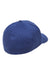 Flexfit Hats 5001 Mens Stretch Fit Hat Royal Blue Flat Back