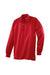 CornerStone CS410LS Mens Select Tactical Moisture Wicking Long Sleeve Polo Shirt Red Flat Front