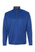 Badger 4102 Mens B-Core Moisture Wicking 1/4 Zip Sweatshirt Royal Blue/Graphite Grey Flat Front
