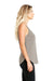 Next Level 5033 Womens Festival Tank Top Ash Grey Model Side