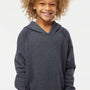 Independent Trading Company Youth Special Blend Raglan Hooded Sweatshirt Hoodie w/ Pouch Pocket - Midnight Navy Blue