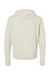 Independent Trading Co. PRM90HT Mens French Terry Hooded Sweatshirt Hoodie Heather Oatmeal Flat Back