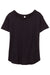 Alternative AA5064/5064BP Womens Backstage Vintage Short Sleeve Crewneck T-Shirt Black Flat Front