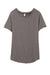 Alternative AA5064/5064BP Womens Backstage Vintage Short Sleeve Crewneck T-Shirt Vintage Coal Grey Flat Front