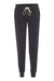 Alternative 31082 Womens Eco Fleece Jogger Sweatpants w/ Pockets Eco True Black Flat Front