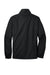 Eddie Bauer EB550 Mens Waterproof Full Zip Hooded Jacket Black Flat Back