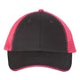 Valucap Hats Mens Sandwich Bill Adjustable Trucker Hat - Charcoal Grey/Neon Pink
