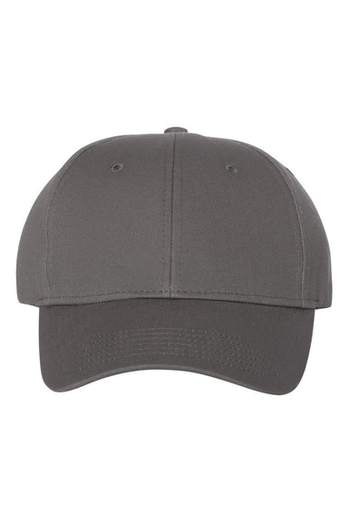 Valucap VC600 Mens Chino Hat Charcoal Grey Flat Front