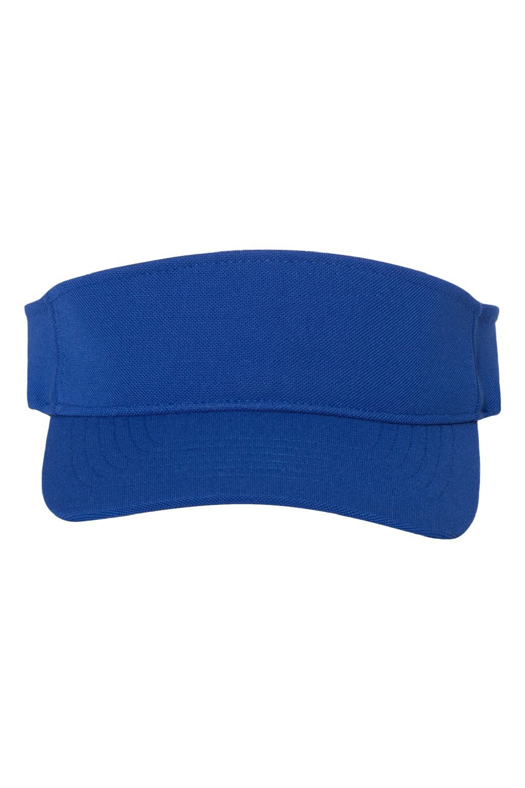 Flexfit Hats 8110 Mens Moisture Wicking Adjustable Visor Royal Blue Flat Front
