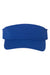 Flexfit Hats 8110 Mens Moisture Wicking Adjustable Visor Royal Blue Flat Front