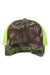 Kati Hats LC5M Mens Camo Mesh Back Adjustable Hat Realtree AP/Neon Yellow Flat Front
