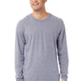 Alternative Mens The Keeper Vintage Long Sleeve Crewneck T-Shirt - Vintage Navy Blue