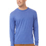 Alternative Mens The Keeper Vintage Long Sleeve Crewneck T-Shirt - Vintage Royal Blue
