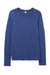 Alternative AA5100/5100BP/5100 Mens The Keeper Vintage Long Sleeve Crewneck T-Shirt Vintage Royal Blue Flat Front