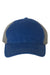 Richardson Hats 111 Mens Garment Washed Snapback Trucker Hat Royal Blue/Charcoal Grey Flat Front