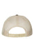 Richardson Hats 112 Mens Snapback Trucker Hat Brown/Khaki Flat Back