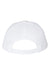 Richardson Hats 112 Mens Snapback Trucker Hat White Flat Back