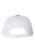 Richardson Hats 112 Mens Snapback Trucker Hat Columbia Blue/White Flat Back