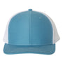 Richardson Hats Mens Snapback Trucker Hat - Columbia Blue/White