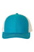 Richardson Hats 112 Mens Snapback Trucker Hat Cyan Blue/White Flat Front