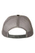 Richardson Hats 112 Mens Snapback Trucker Hat Grey/Charcoal Grey/Black Flat Back