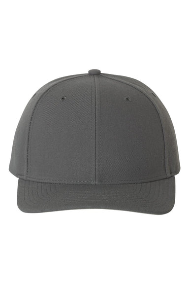 Richardson 514 Mens Surge Adjustable Hat Charcoal Grey Flat Front