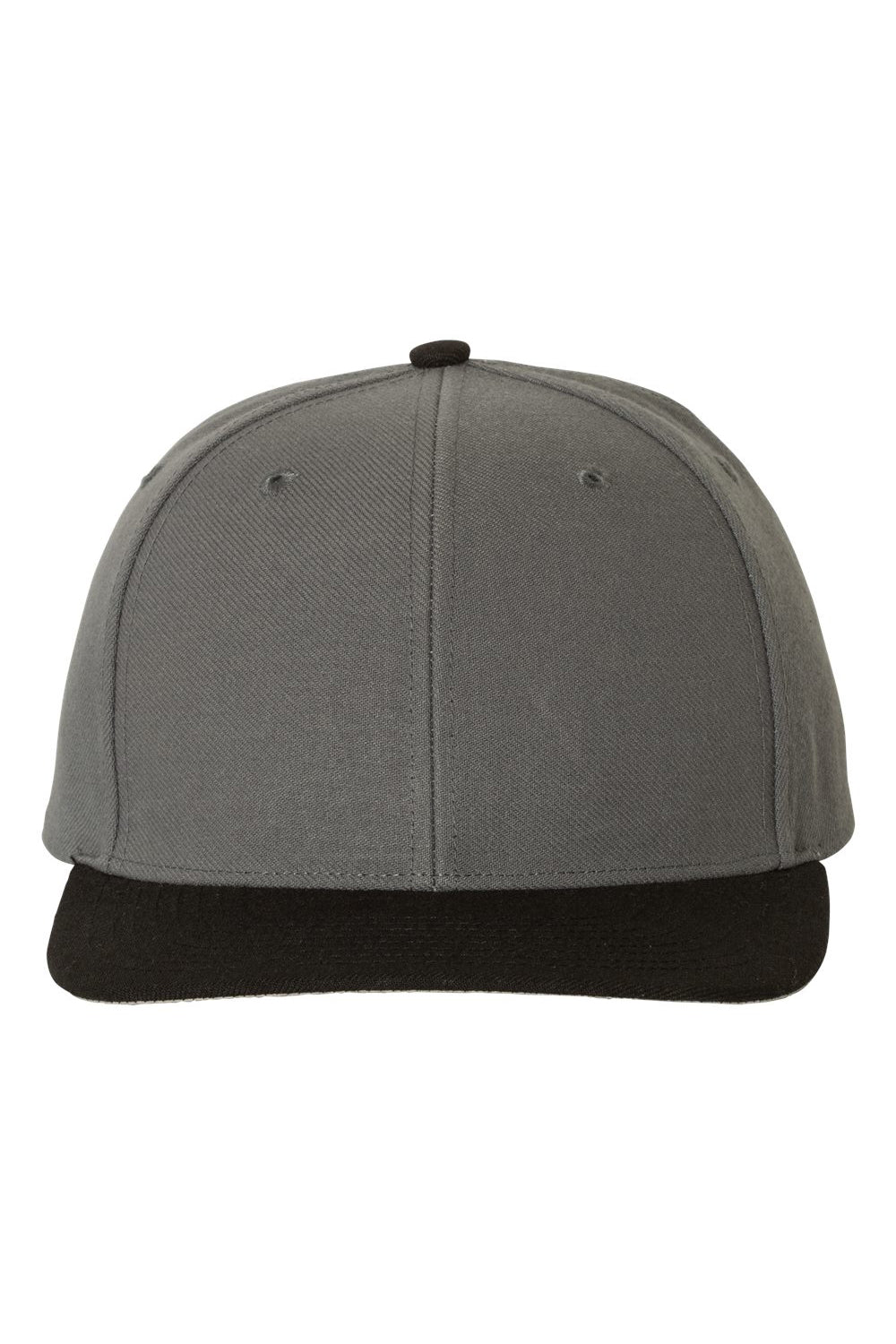 Richardson 514 Mens Surge Adjustable Hat Charcoal Grey/Black Flat Front