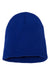 Yupoong Hats 1500KC Unisex Beanie Royal Blue Flat Front