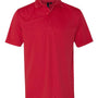 Sierra Pacific Mens Moisture Wicking Short Sleeve Polo Shirt - Red - NEW