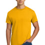 Hanes Mens EcoSmart Short Sleeve Crewneck T-Shirt - Gold