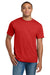 Hanes 5180/518T Mens Beefy-T Short Sleeve Crewneck T-Shirt Athletic Red Model Front