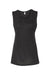 Bella + Canvas BC8803/B8803/8803 Womens Flowy Muscle Tank Top Heather Black Flat Front
