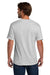 Hanes 5190 Mens Beefy-T Short Sleeve Crewneck T-Shirt w/ Pocket Ash Grey Model Back