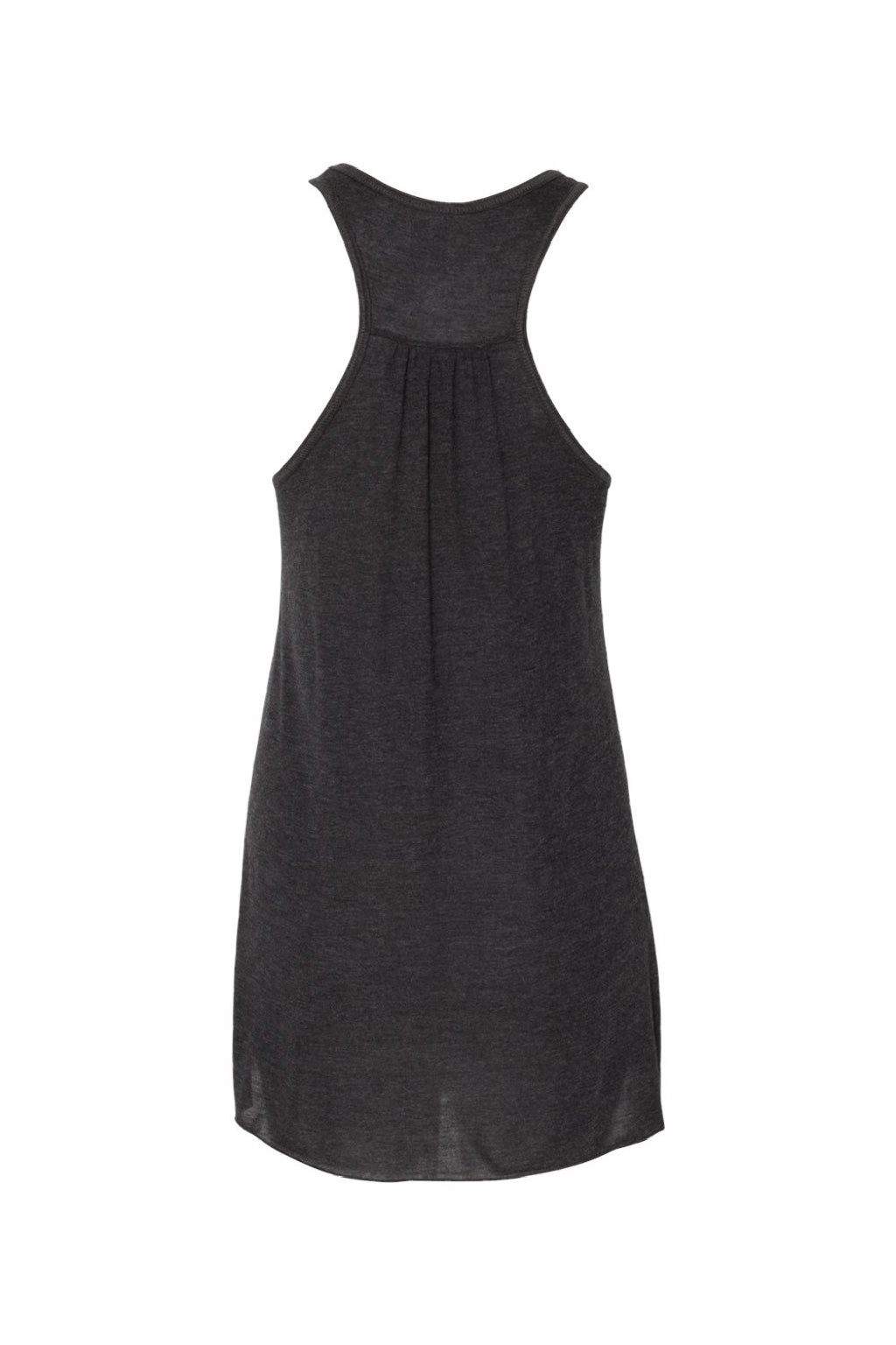 Bella + Canvas BC8800/8800 Womens Flowy Tank Top Heather Black Flat Back