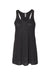 Bella + Canvas BC8800/8800 Womens Flowy Tank Top Heather Black Flat Front