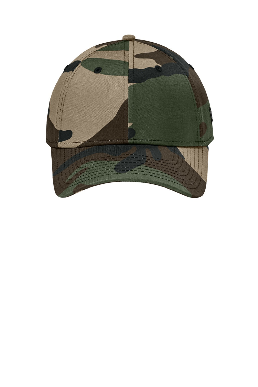 New Era Hats NE1000 Mens Stretch Fit Hat Flag Camo Flat Front