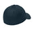 New Era Hats NE1000 Mens Stretch Fit Hat Flag Deep Navy Blue Flat Back
