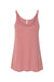 Bella + Canvas 8838 Womens Slouchy Tank Top Mauve Flat Front
