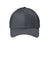 New Era Hats NE1020 Mens Stretch Fit Hat Flag Charcoal Grey Flat Front