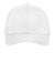 New Era Hats NE204 Mens Adjustable Hat White Flat Front