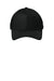 New Era Hats NE204 Mens Adjustable Hat Flag Black Flat Front