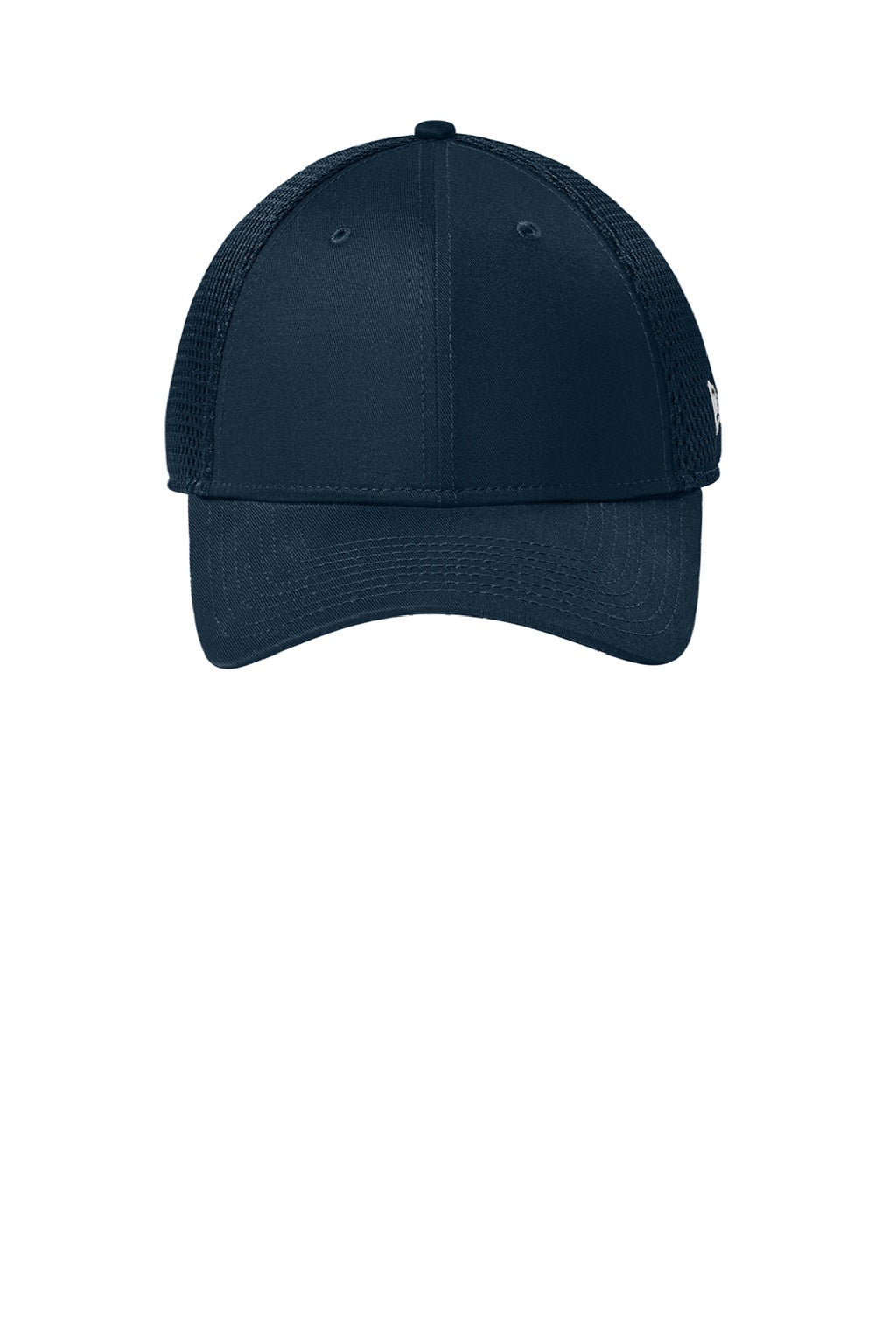 New Era Hats NE204 Mens Adjustable Hat Flag Deep Navy Blue Flat Front