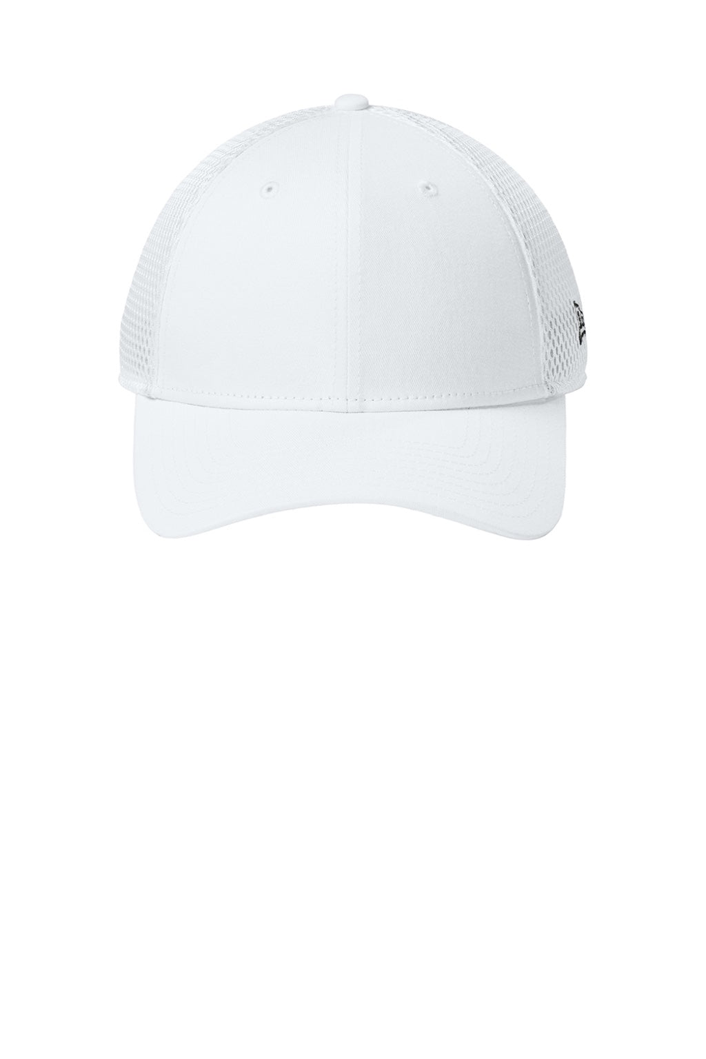 New Era Hats NE204 Mens Adjustable Hat Flag White Flat Front